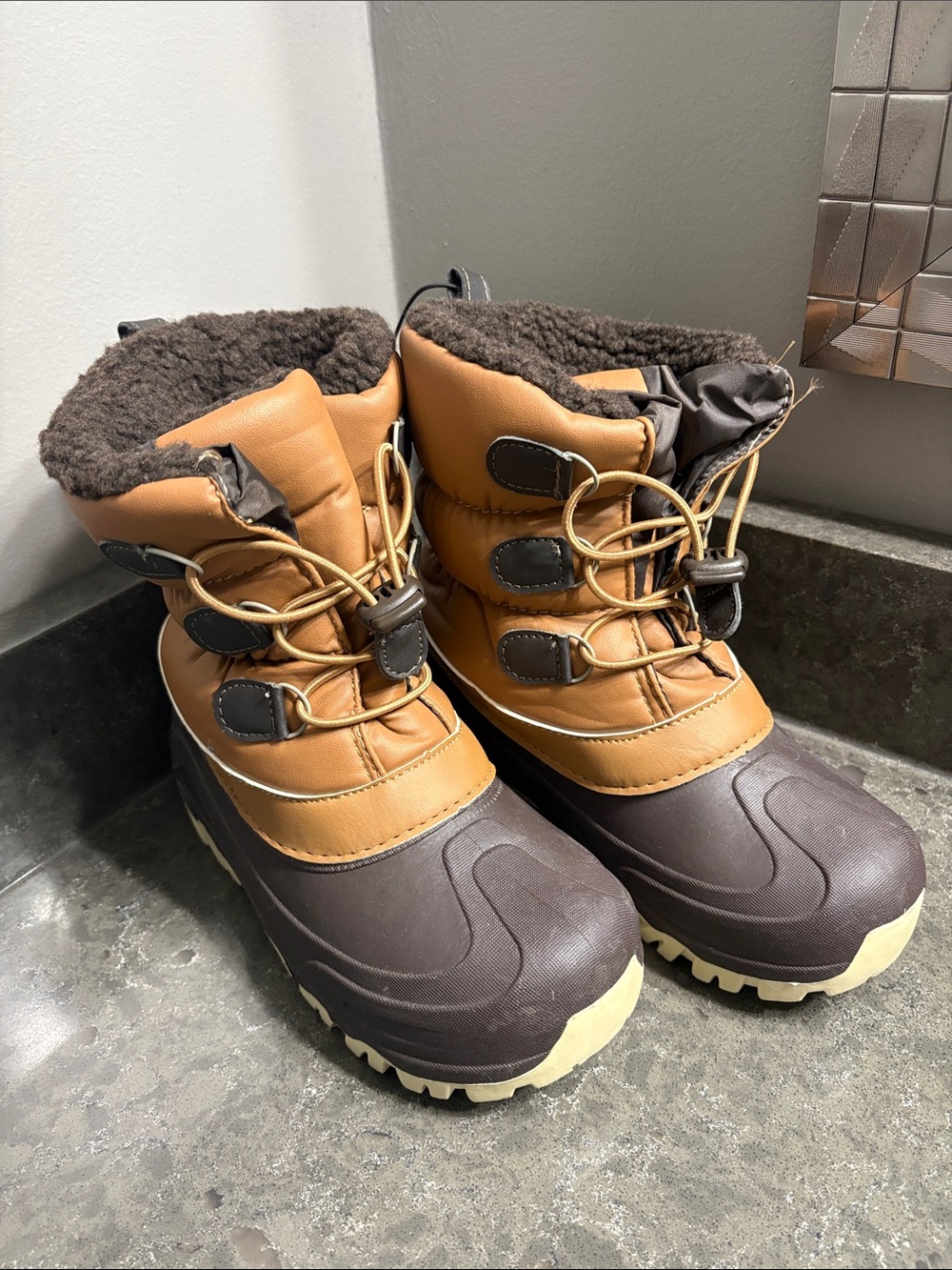 Member’s Mark Youth Winter Snow Boots Size 3